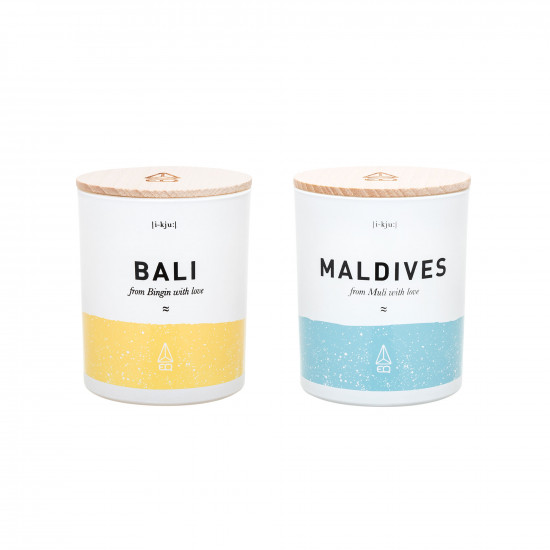 Pack bougies Maldives & Bali