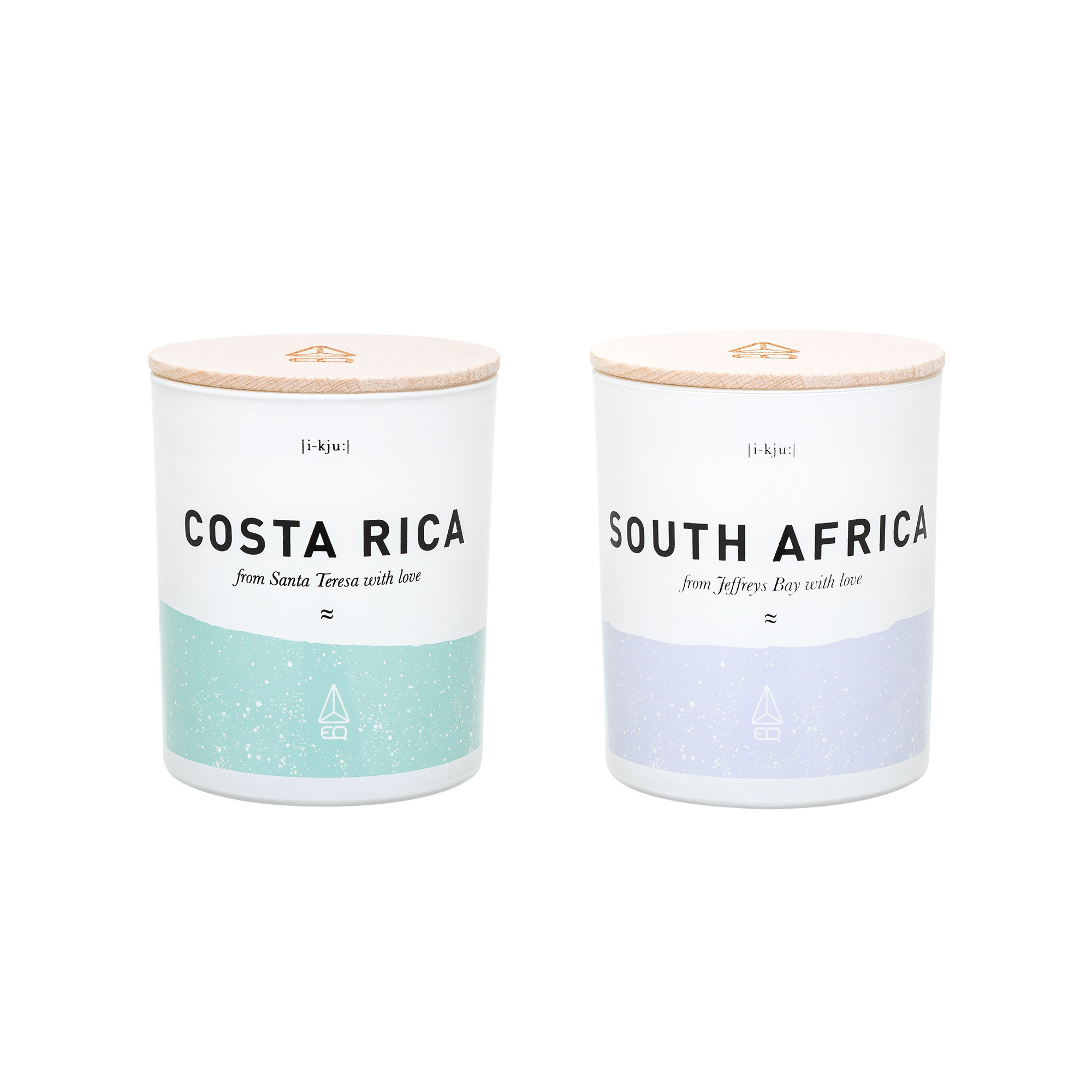 Pack bougies Costa Rica & South Africa