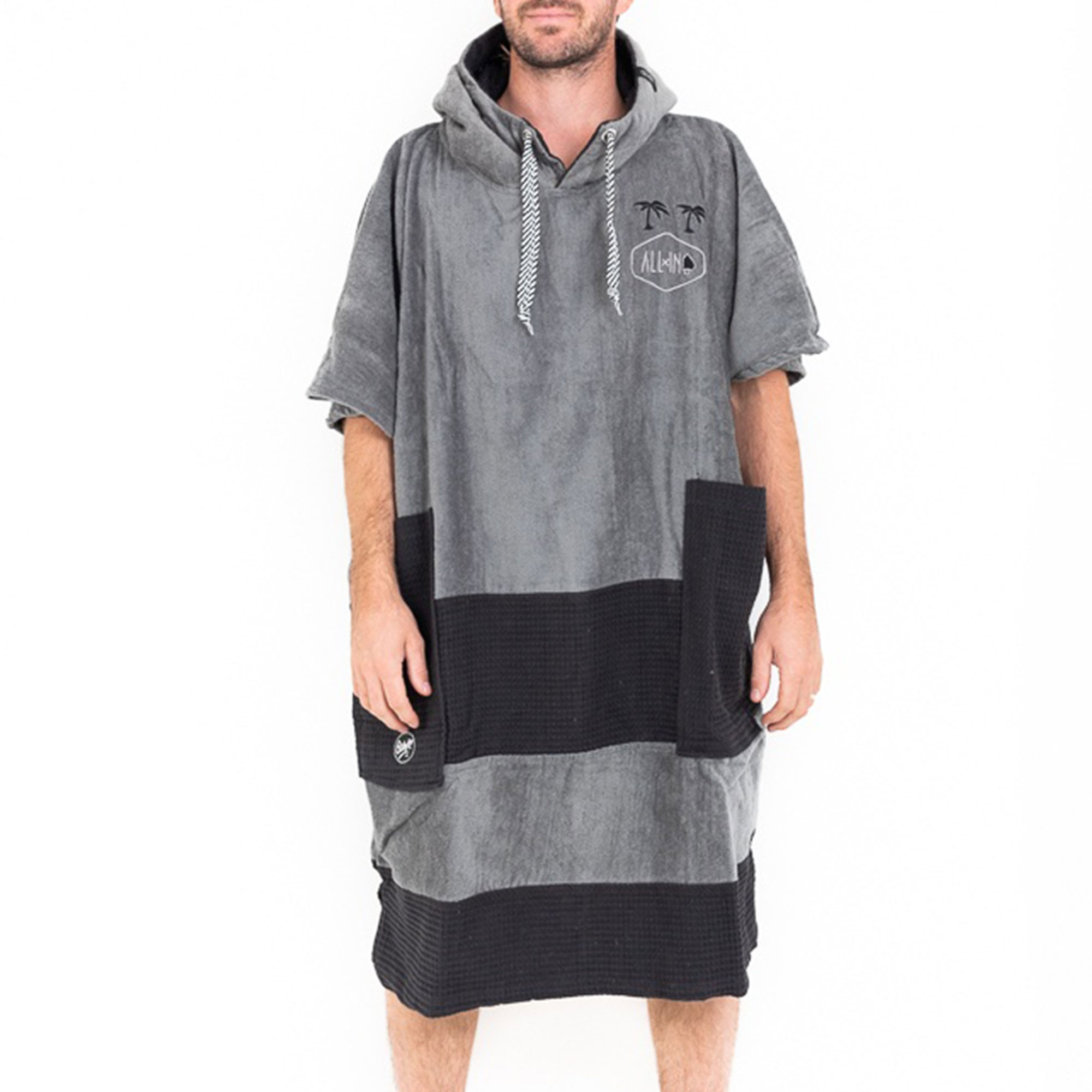 Poncho de Surf EQ x ALL IN - GREY