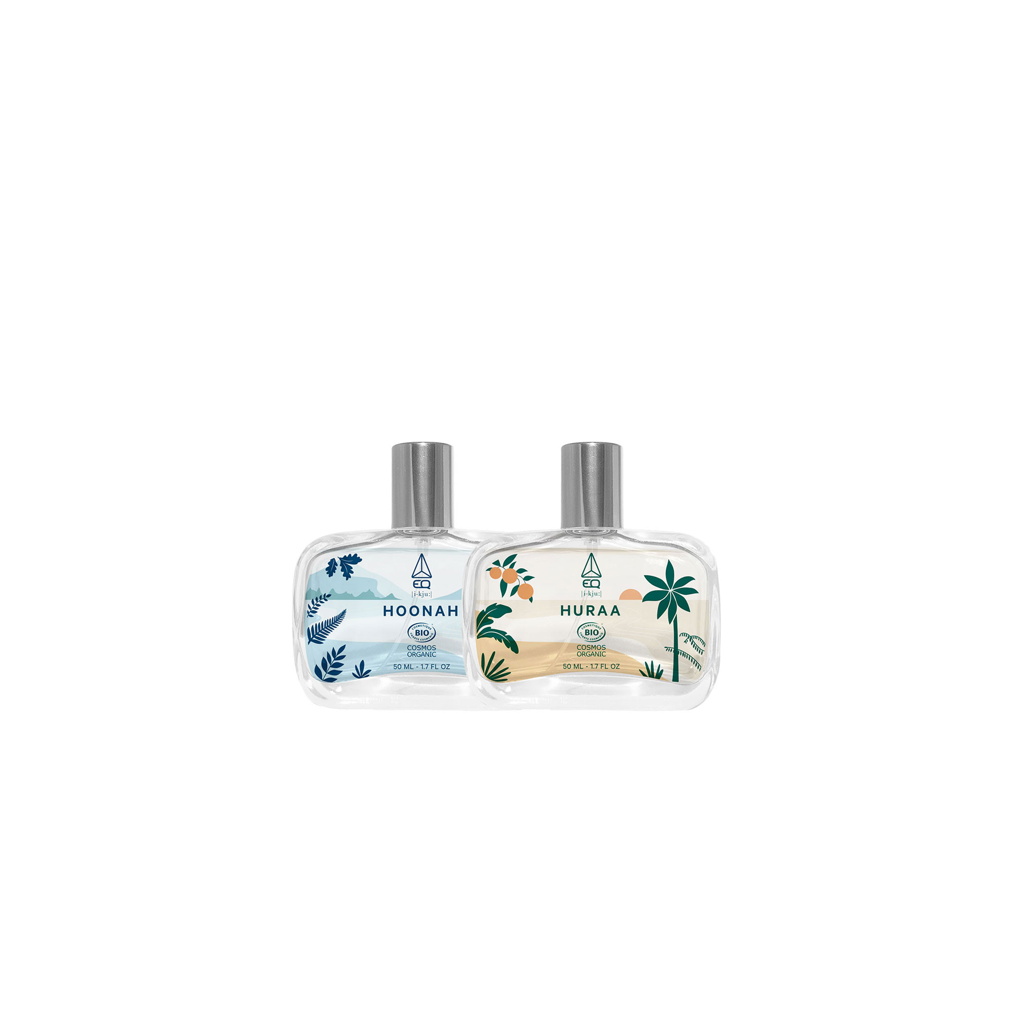 Pack Duo Parfums EQ Love-Hoonah et Huraa
