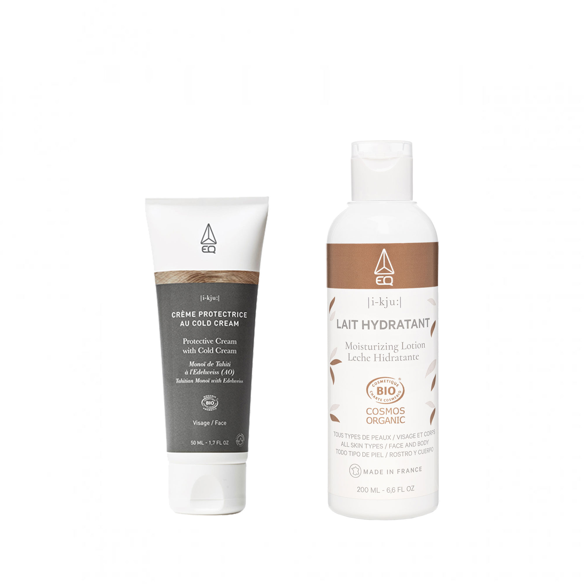 Pack Duo Skin EQ crême et lait hydratant visage et corps