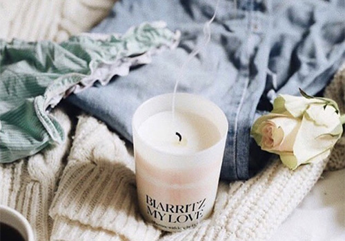 Life is rose candle