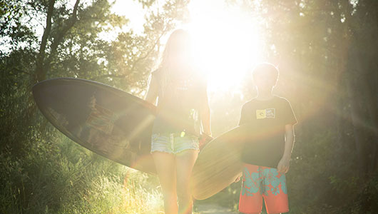 Justine Dupont Kyllian Guérin Surf