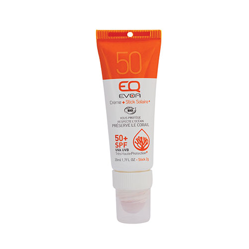 combistick crème spf50 et stick spf50+