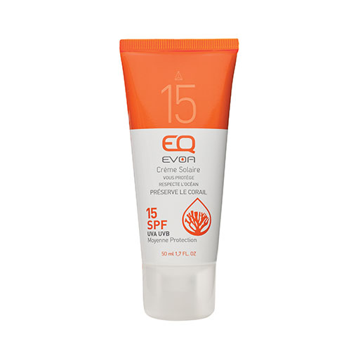 Crème solaire bio spf15