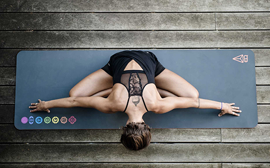 Yoga position du lotus