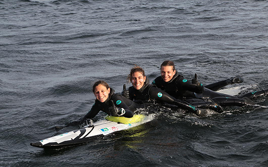 Challenge Cap O pas Cap avec Alexandra Lux, Itziar Avascal et Stéphanie Barneix Barneix