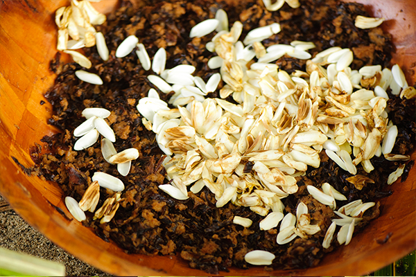 Maceration fleurs de Tiaré