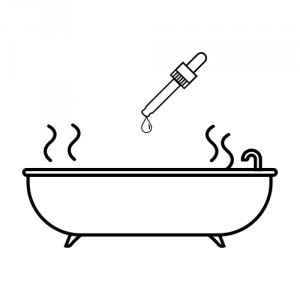 Huiles essentielles et bain