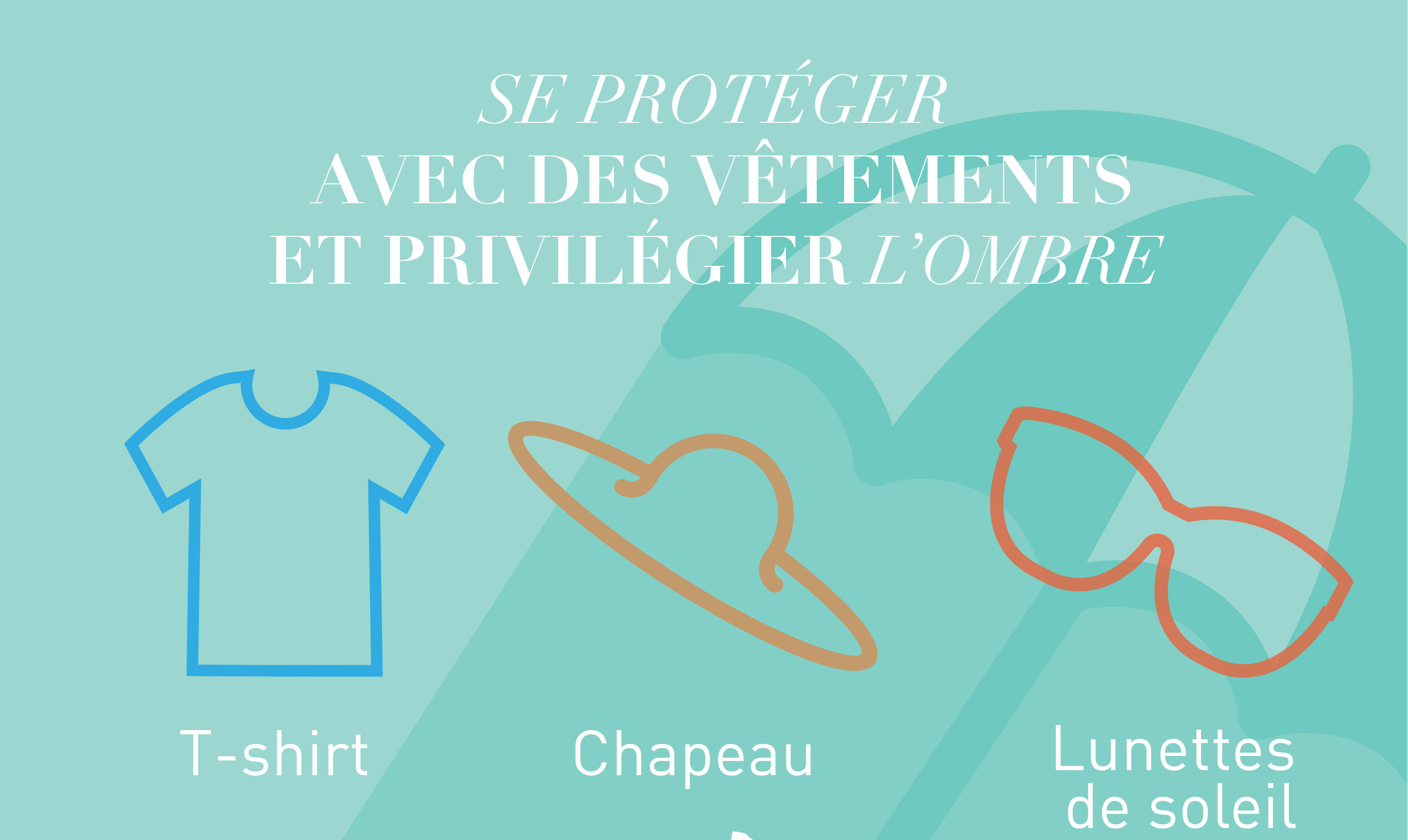 Se protéger du soleil avec des vêtements