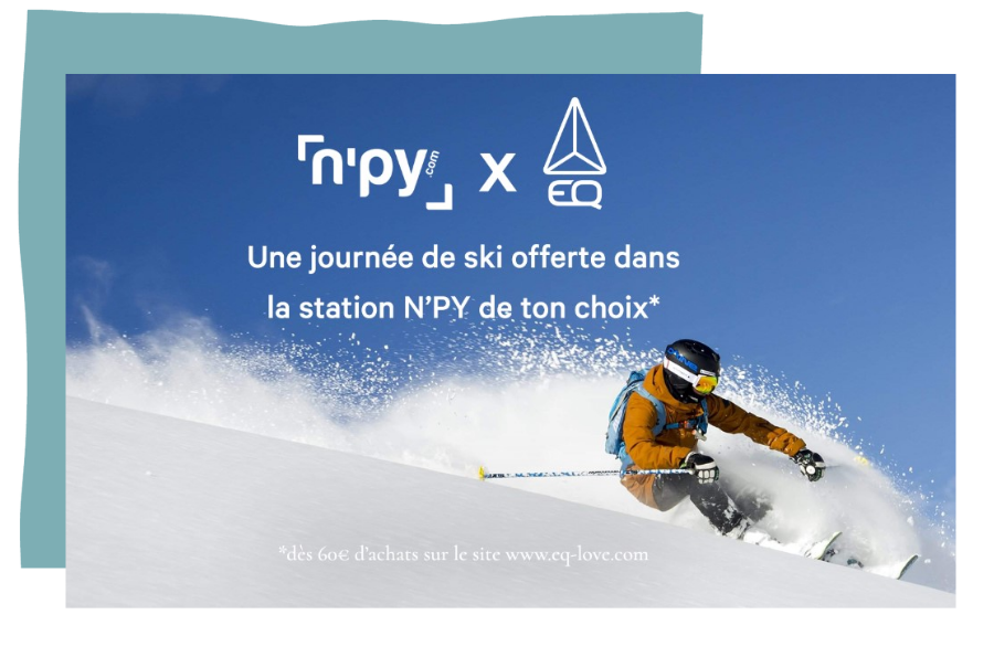 EQ x NPY YOUR SKI PASS OFFERED