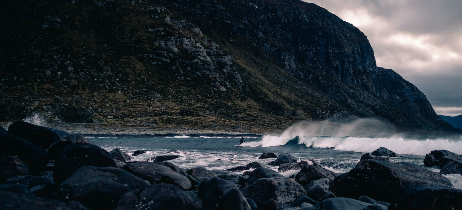Cold Water Surfing !